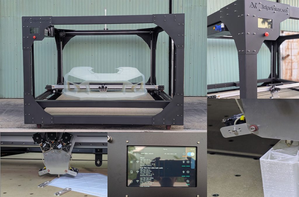 máy in 3d khổ lớn 2mx2m